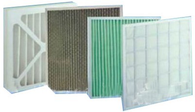 >What are the main types of primary air filters?