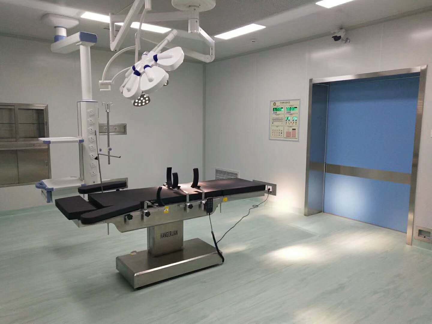 >Instructions for ceiling, wall and ground decoration of clean corridor and auxiliary room in clean operating room