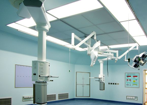 Design of laminar flow operating room