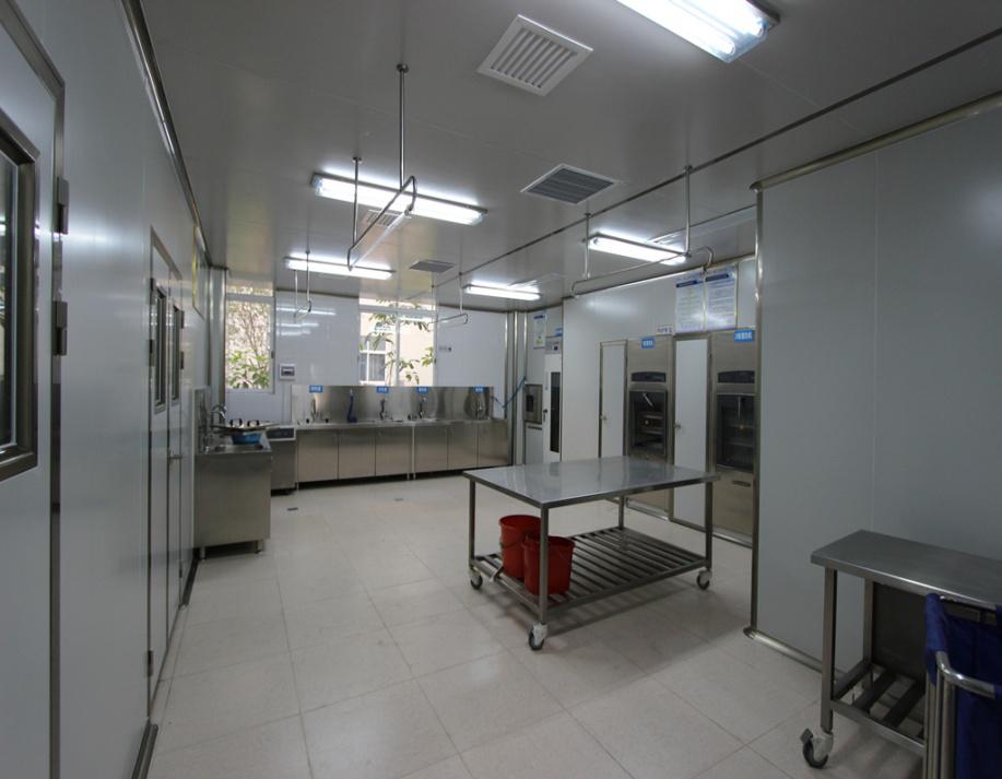 Purification standard of disinfection supply room